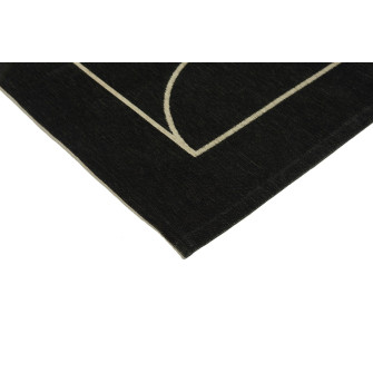 Alfombra SIGNET BLACK (Art Deco Collection)